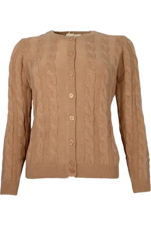 CASHMERE COMPANY Strik, Dame, , S, Cashmere, Cashmere Cardigan Treccia Donna