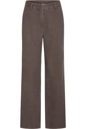Heartmade Bukser, Dame, Grå, XS, Bomuld, Elegant Noma Bukser i Ash