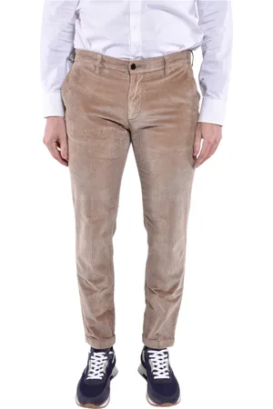 RE-HASH Bukser, Herre, , W36, Slim Fit Chino Bukser med Manchetter
