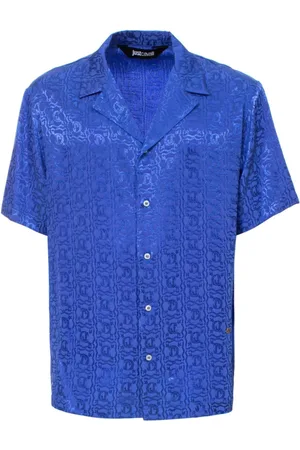 Roberto Cavalli Skjorte, Herre, Blå, XS, Skjorter