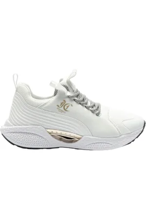 Roberto Cavalli Sko, Dame, Hvid, 37 EU, Sneakers