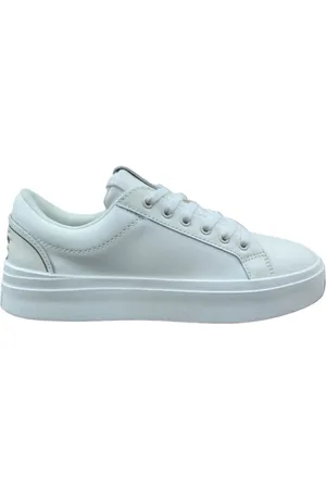 GCDS Sko, Herre, Hvid, 41 EU, Afslappede Sneakers til Mænd og Kvinder