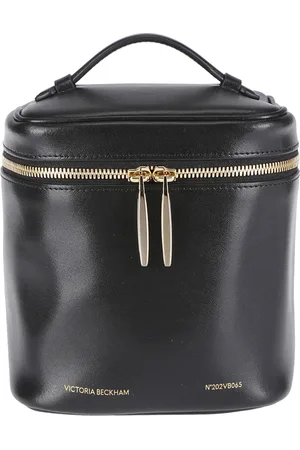 Victoria Beckham Taske, Dame, Sort, ONE SIZE, Uld, Stilfuld Vanity Cube Taske