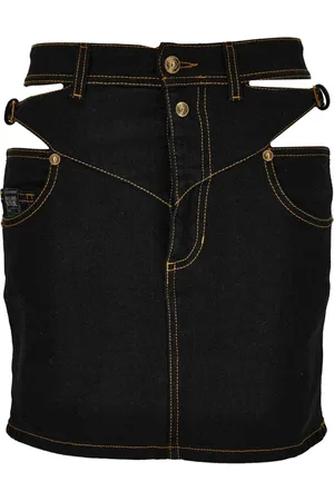 VERSACE Nederdel, Dame, Sort, XS, Nederdele