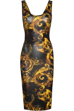 VERSACE Kjole, Dame, Sort, S, Kjoler