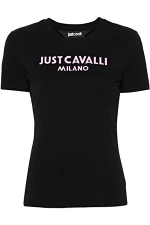Roberto Cavalli Top, Dame, Sort, XL, T-shirts og Polos