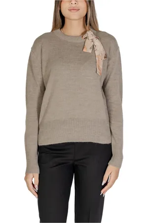 ALVIERO MARTINI 1A CLASSE Strik, Dame, , S, Uld, Strik Langærmet Rund Hals