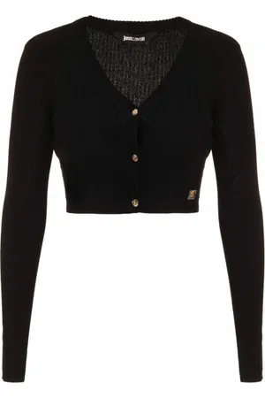 Roberto Cavalli Strik, Dame, Sort, XS, Trøjer