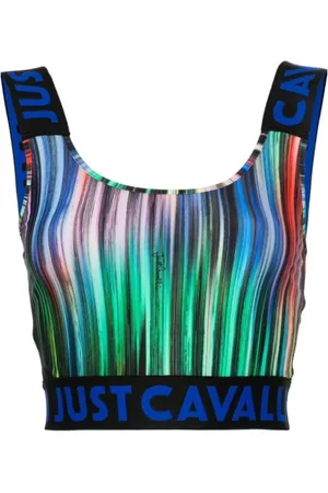 Roberto Cavalli Top, Dame, Flerfarvet, XS, Uld, Top