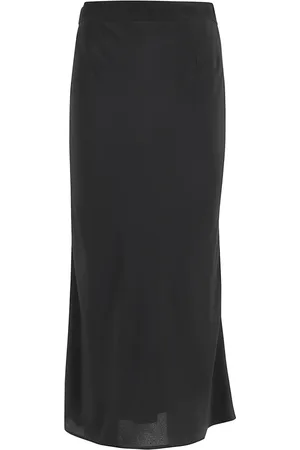 FEDERICA TOSI Nederdel, Dame, Sort, M, Uld, Elegant Nederdel til Kvinder