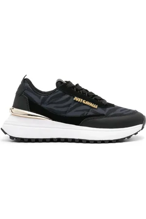 Roberto Cavalli Sko, Dame, Sort, 38 EU, Sneakers