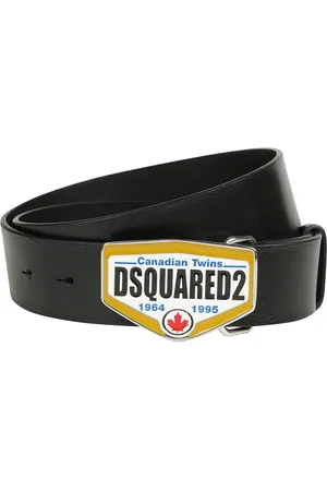Dsquared2 Tilbehør, Herre, Sort, 100 CM, Uld, Stilfuldt bælte til mænd