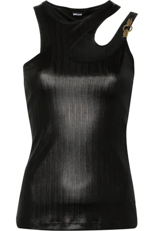 Roberto Cavalli Top, Dame, Sort, XS, Top