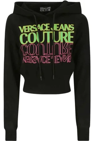 VERSACE Sweathshirts & Hoodies, Dame, Sort, XS, Sweaters