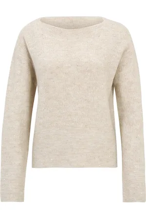 Betty Barclay Strik, Dame, , 4XL, Striktrøje med Effektgarn