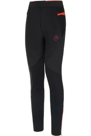 La Sportiva Bukser, Dame, Sort, XS, Uld, Sorte Bukser med Vindstopper Beskyttelse