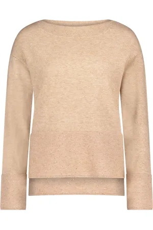 Betty Barclay Strik, Dame, , 2XL, Uld, Langærmet Striktrøje