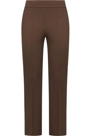 BLANCA Bukser, Dame, Brun, XL, Uld, Brun Bukser til Stilfuldt Look