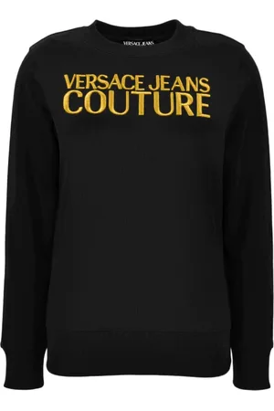 VERSACE Sweathshirts & Hoodies, Dame, Sort, L, Sweaters