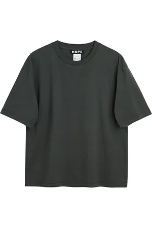 Hope Top, Dame, Sort, 3XL, Afslappet Boxy Tee Shirt