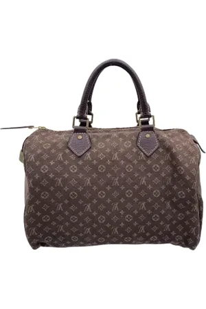 LOUIS VUITTON Pre-owned, Dame, Brun, ONE SIZE, Bomuld, Pre-owned Laeder louis-vuitton-tasker
