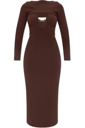 Cult Gaia Kjole, Dame, Brun, XS, Nylon, Kjole med top Jenny