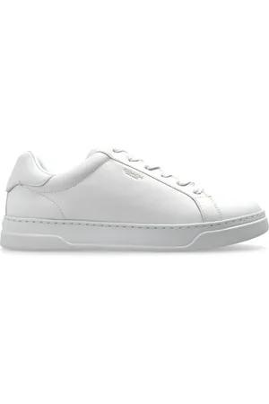 Coach Sko, Herre, Hvid, 44 1/2 EU, Læder, Sneakers High Line