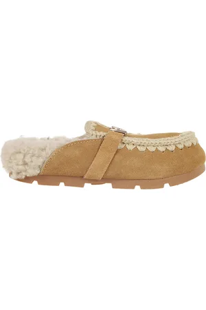 Mou Sko, Dame, Brun, 37 EU, Uld, Vinter Bio Slide Logo