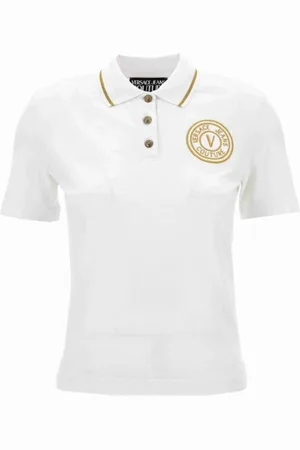 VERSACE Top, Dame, Hvid, 2XS, T-shirts og Polos