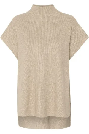 Cream Strik, Dame, , S, Uld, Melange Strik Slipover Sweater