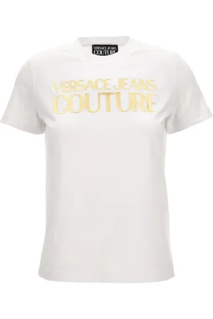 VERSACE Top, Dame, Hvid, XS, T-shirts og Polos