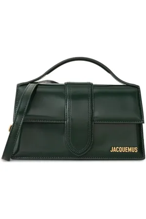 Jacquemus Taske, Dame, Grøn, ONE SIZE, Uld, Grøn Læder Skuldertaske