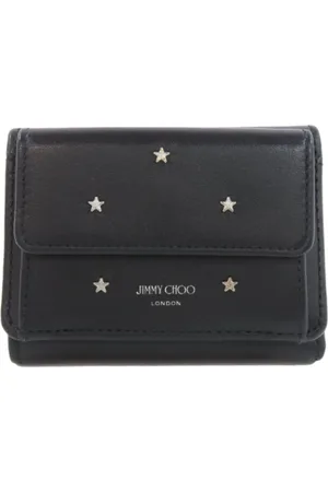 Jimmy Choo Pre-owned, Dame, Sort, ONE SIZE, Pre-owned Laeder punge
