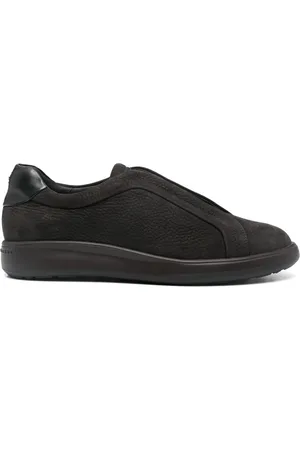 Fratelli Rossetti Sko, Herre, Brun, 45 EU, Læder, Italienske lædersneakers med gummisål