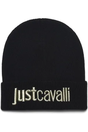 Roberto Cavalli Tilbehør, Herre, Sort, ONE SIZE, Hatte