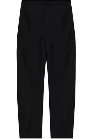 Jil Sander Bukser, Herre, Sort, L, Bomuld, Bukser med logo