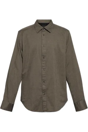 RAG&BONE Skjorte, Herre, Grøn, S, Bomuld, Skjorte Army