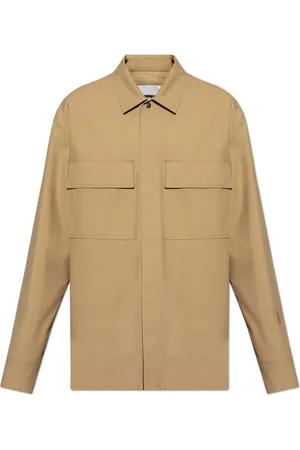 Jil Sander Skjorte, Herre, , L, Bomuld, Skjorte med lommer