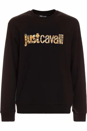 Roberto Cavalli Sweathshirts & Hoodies, Herre, Sort, S, Trøjer