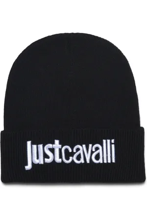 Roberto Cavalli Tilbehør, Dame, Sort, ONE SIZE, Hatte