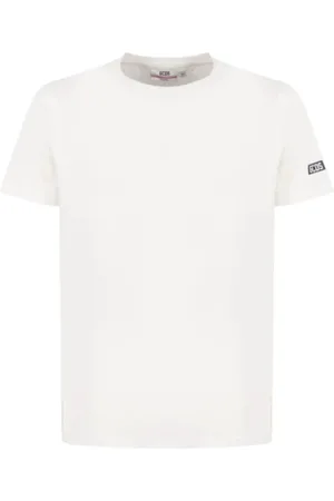 GCDS Top, Herre, Hvid, 2XL, Bomuld, Herre Essentials T-shirt