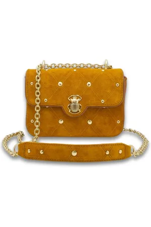 CLARIS VIROT Taske, Dame, Brun, ONE SIZE, Uld, Mini Ava Ruskind Skuldertaske