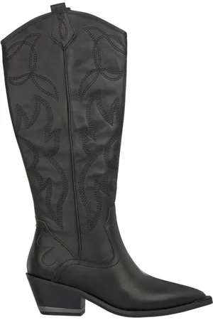 Alma en Pena Sko, Dame, Sort, 36 EU, Læder, Cowboy-stil støvle