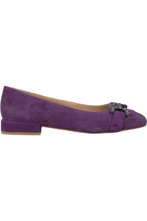 Alma en Pena Sko, Dame, Lilla, 36 EU, Læder, Stirrup ballerina