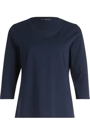 Betty Barclay Top, Dame, Blå, S, Klassisk Basic T-shirt