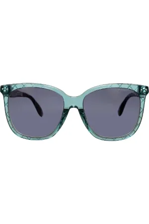 Bottega Veneta Pre-owned, Dame, Grøn, ONE SIZE, Tyl, Pre-owned Acetat solbriller