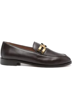 Aquazzura Sko, Dame, Brun, 36 EU, Læder, Brun Slip-On Flade Sko