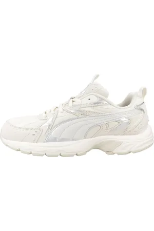PUMA Sko, Dame, Hvid, 44 EU, Suede, Tech Suede Sneakers