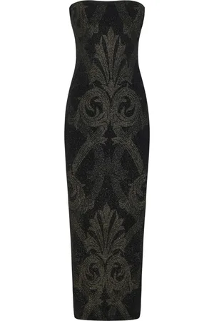 Wolford Kjole, Dame, Sort, S, Sort Jacquard Kjole Elegant Anledningstøj