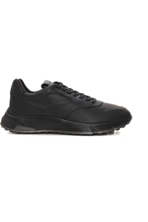 Hogan Sko, Herre, Sort, 40 1/2 EU, Læder, Memory Foam Læder Sneakers
